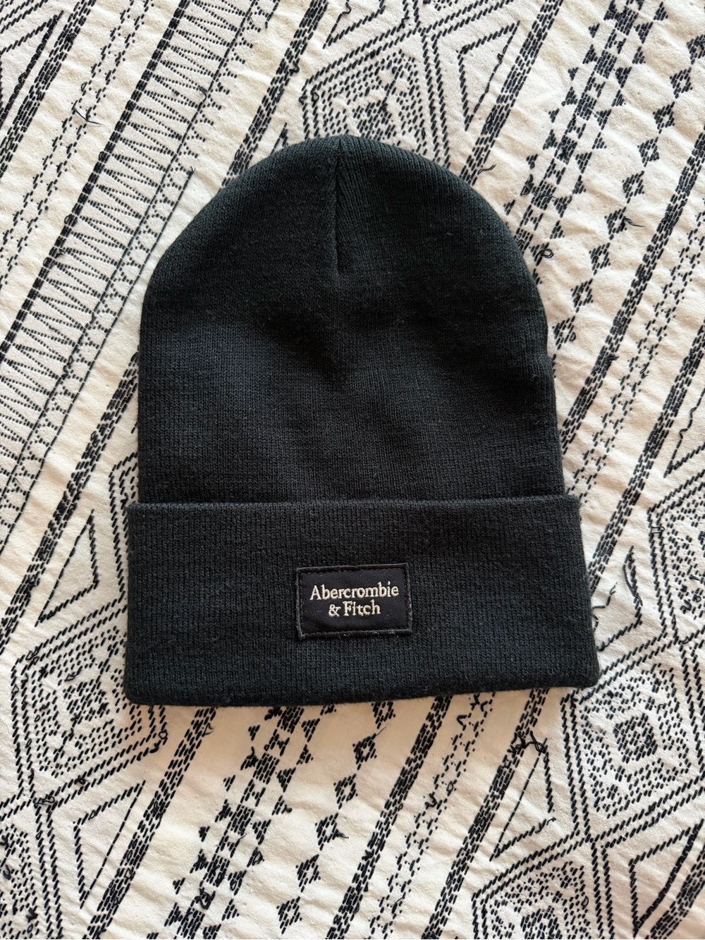 Abercrombie & Fitch black beanie